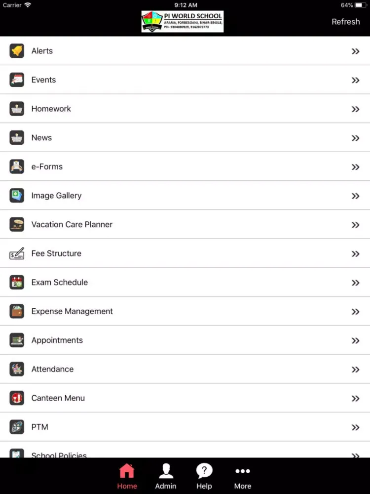 Pi World School iPad  Screenshots