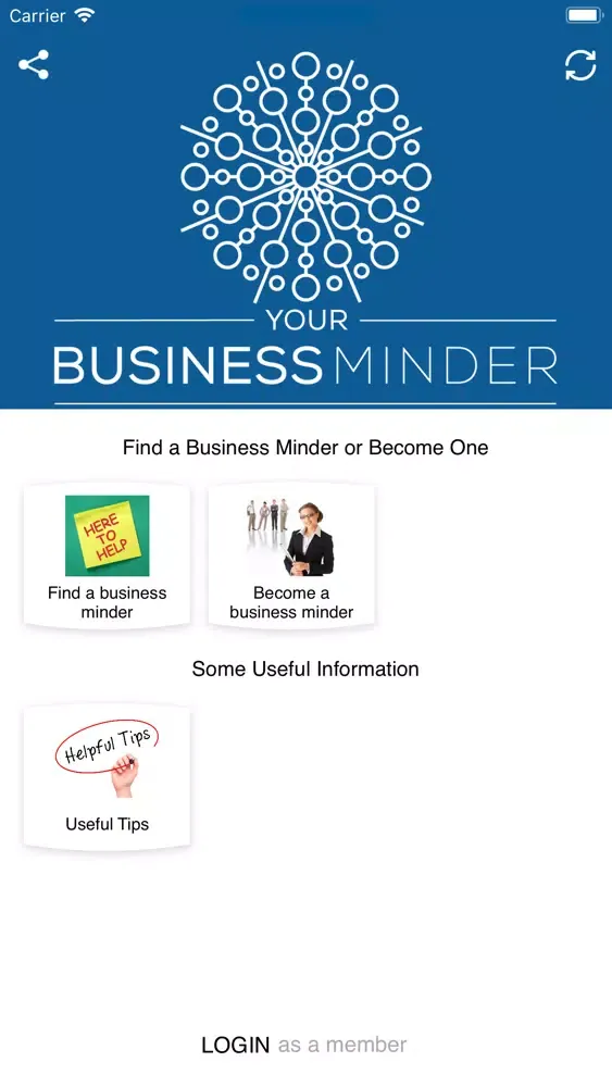 Tangkapan layar Your Business Minder