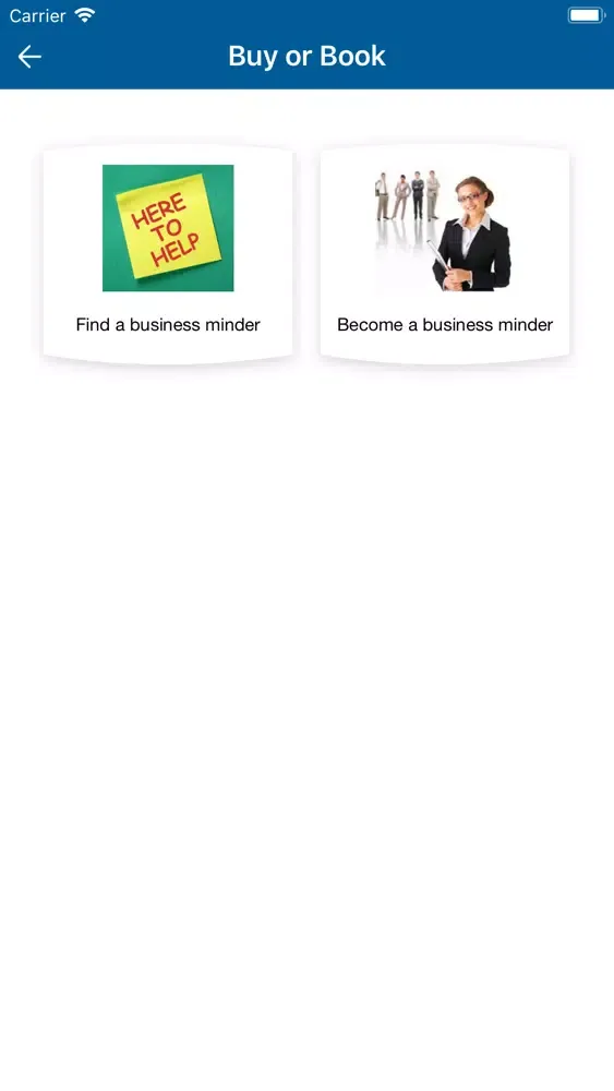 Tangkapan layar Your Business Minder