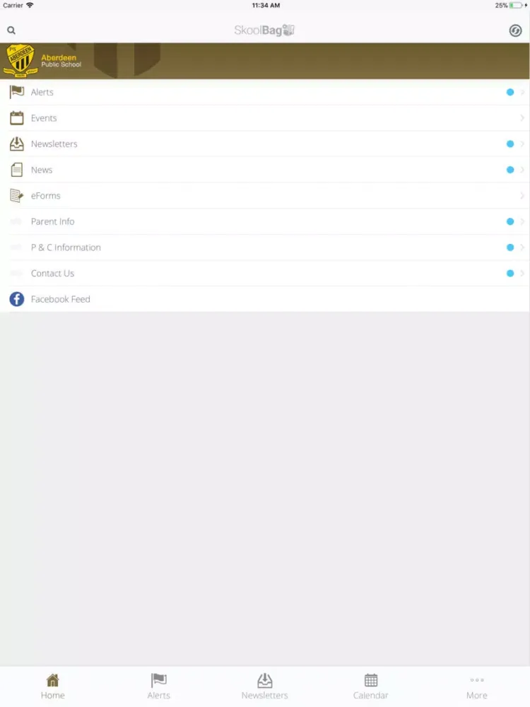 Aberdeen Public School iPad  سکرین شاٹس