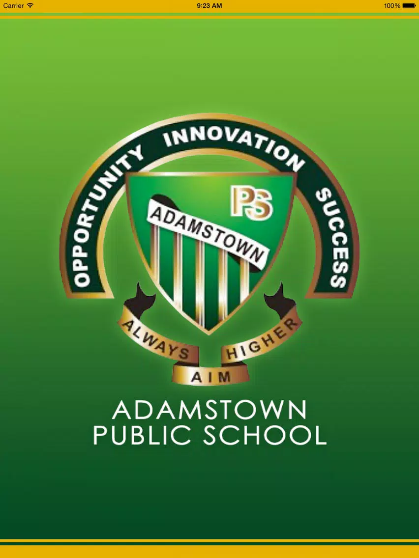 Adamstown Public School - Skoolbag iPad  Screenshots