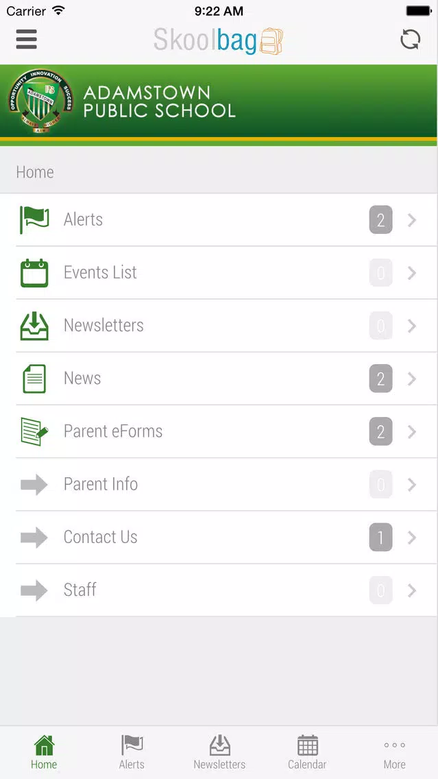 Adamstown Public School - Skoolbag Screenshots