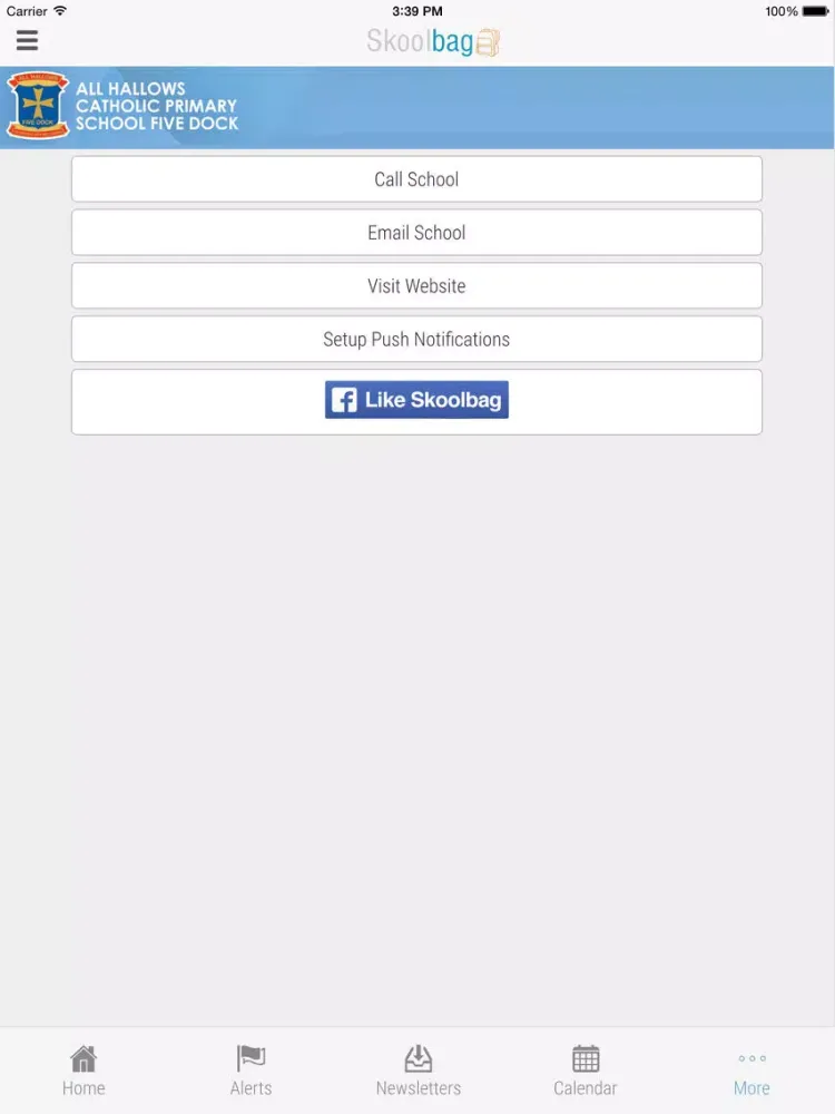 All Hallows Catholic Primary School Five Dock - Skoolbag iPad 應用截圖