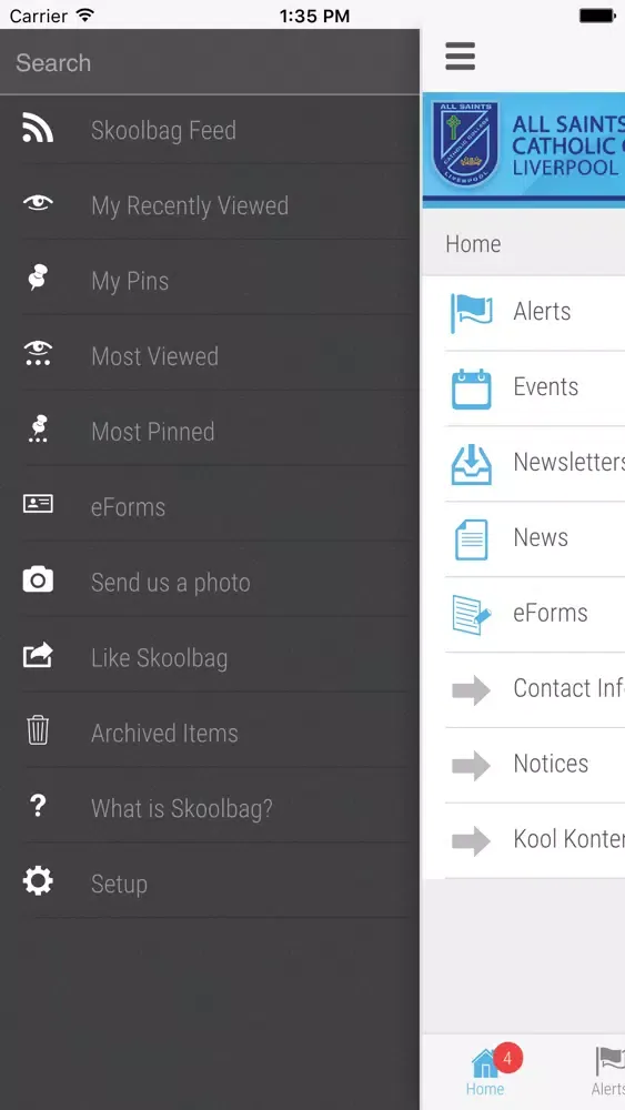 ภาพหน้าจอของ All Saints Catholic College - Skoolbag