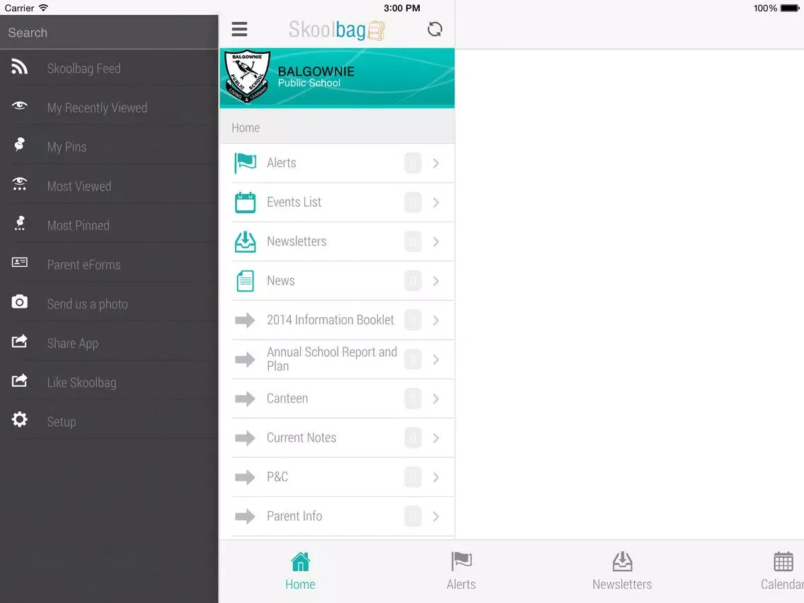 Balgownie Public School - Skoolbag iPad  سکرین شاٹس