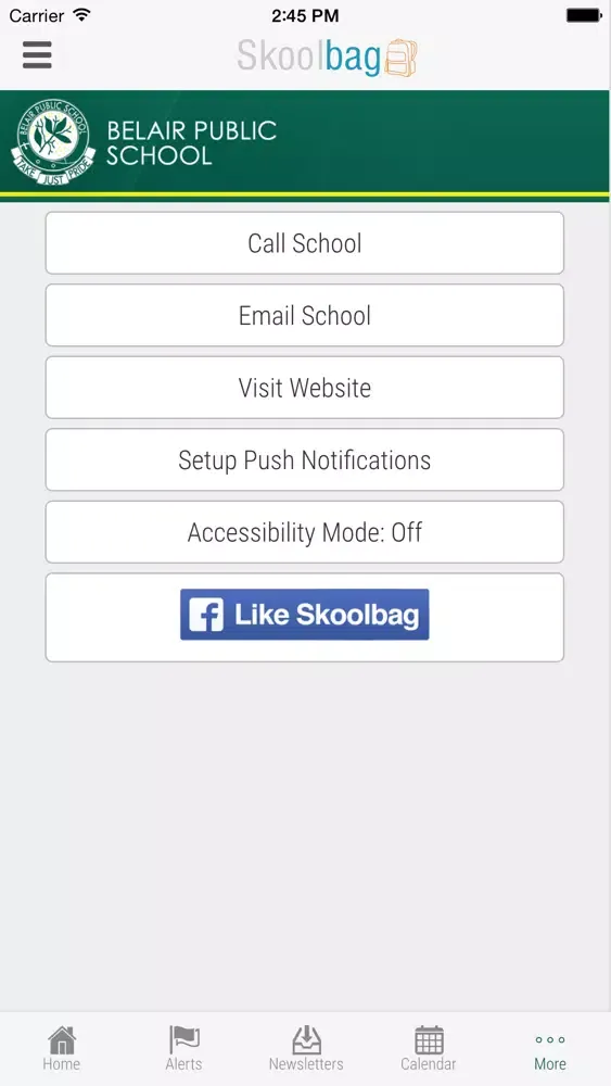 Belair Public School - Skoolbag应用截图