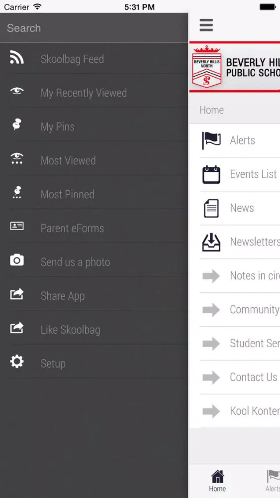 Screenshot di Beverly Hills North Public School - Skoolbag