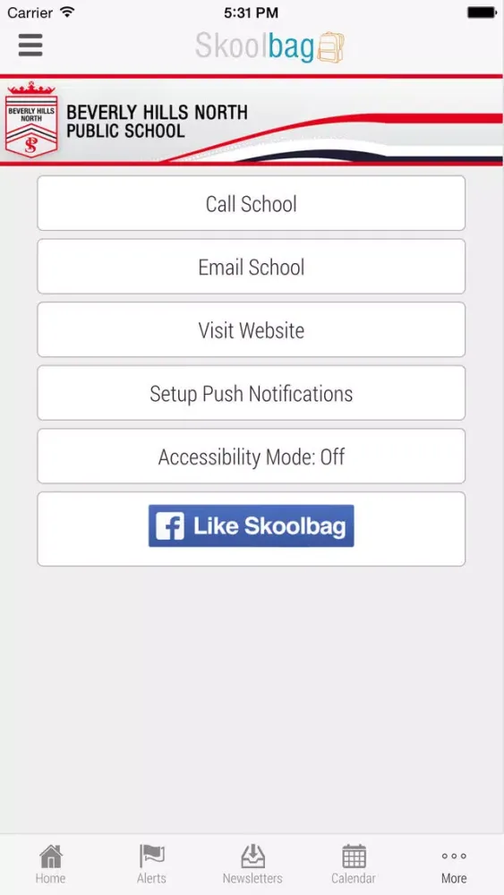 Screenshot di Beverly Hills North Public School - Skoolbag