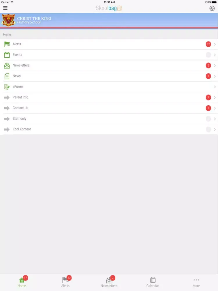 Christ the King Primary School Braybrook iPad 應用截圖