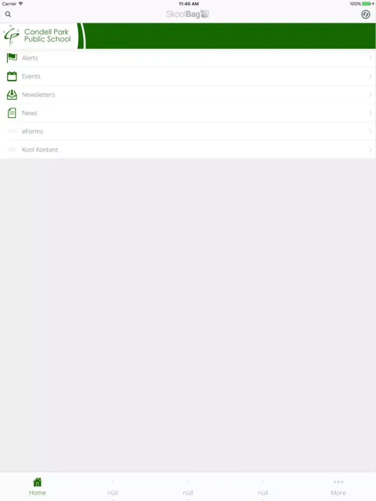 Condell Park Public iPad  Screenshots