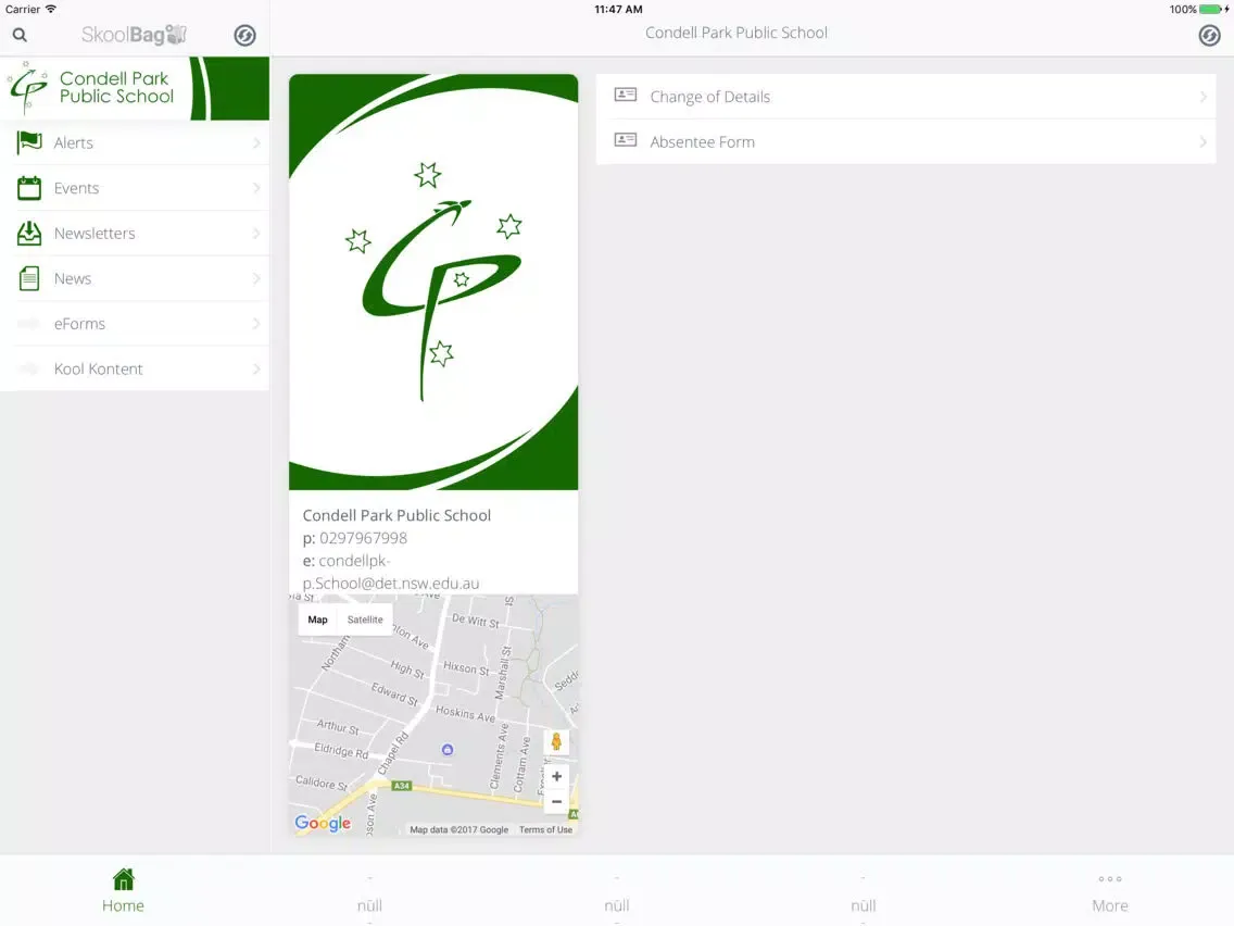 Condell Park Public iPad  Screenshots