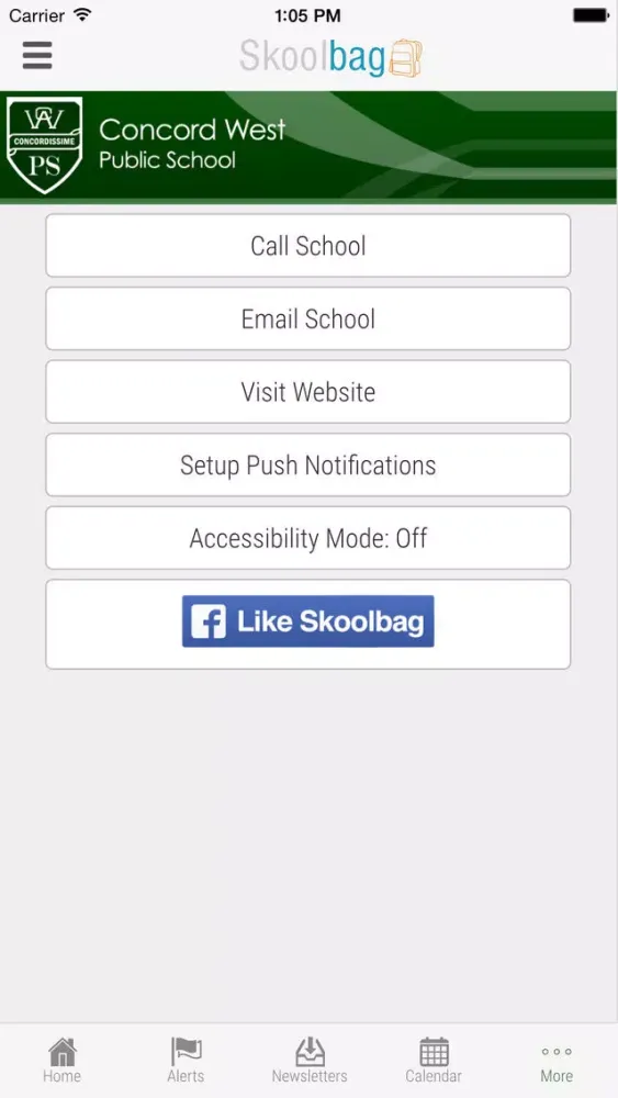 ภาพหน้าจอของ Concord West Public School - Skoolbag