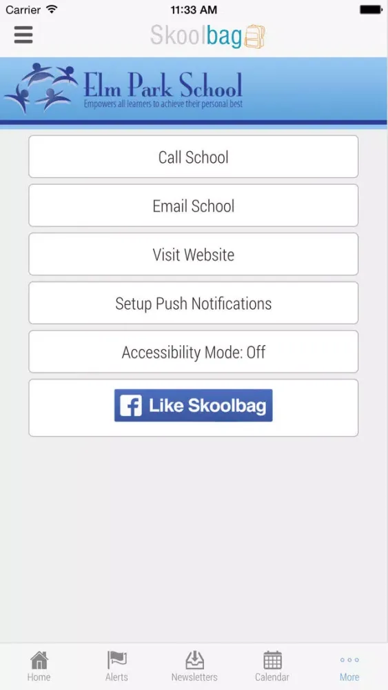 تصاویر Elm Park School - Skoolbag