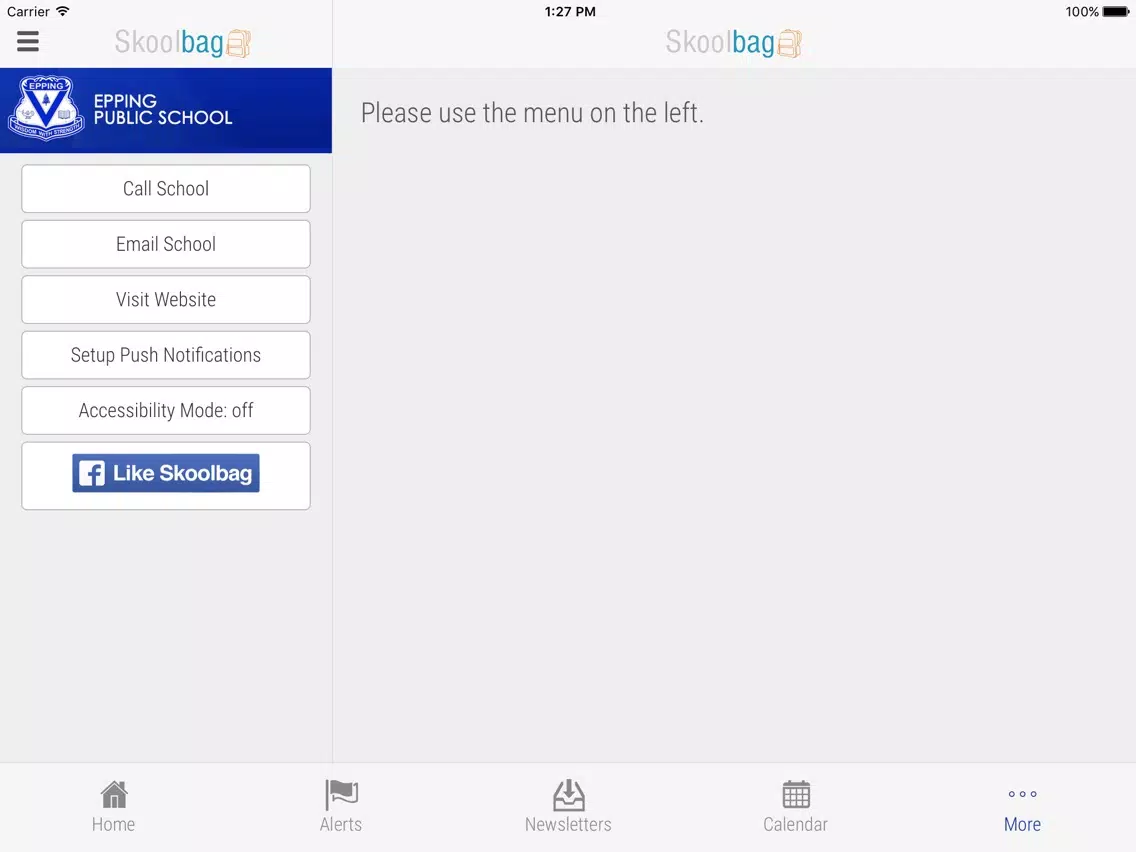 ภาพหน้าจอของ Epping Public School iPad 