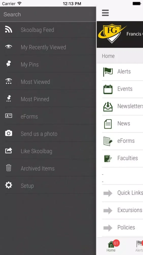 Capturas de pantalla de Francis Greenway High School - Skoolbag