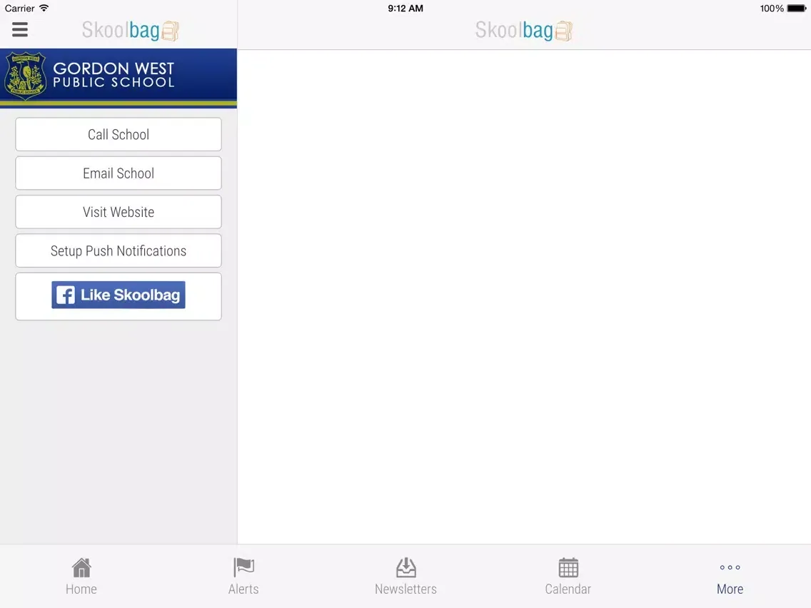 Gordon West Public School - Skoolbag iPad  스크린샷