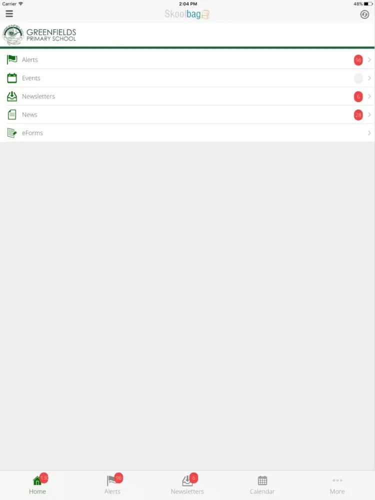 Greenfields Primary School - Skoolbag iPad  স্ক্রিনশট