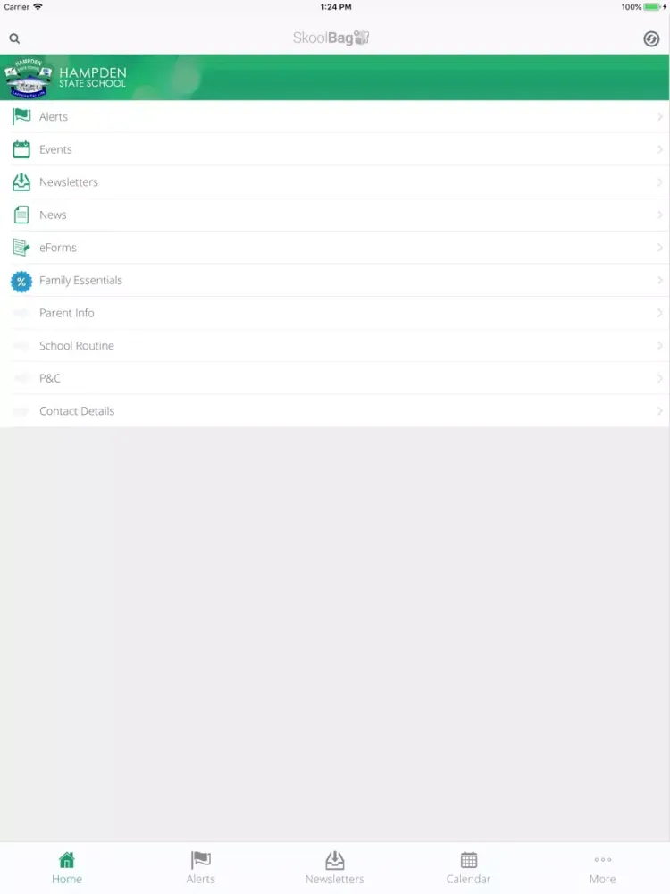 Hampden State School iPad  Screenshots