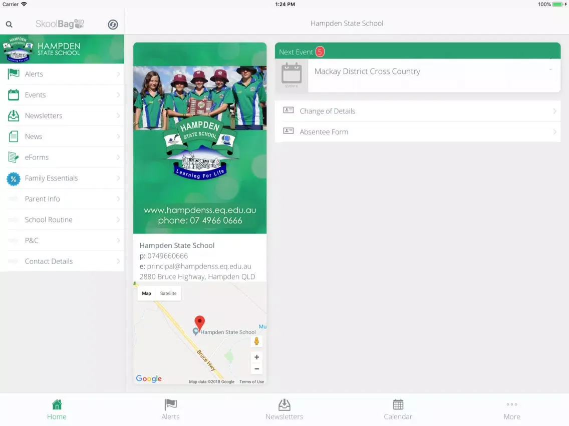 Hampden State School iPad  Screenshots