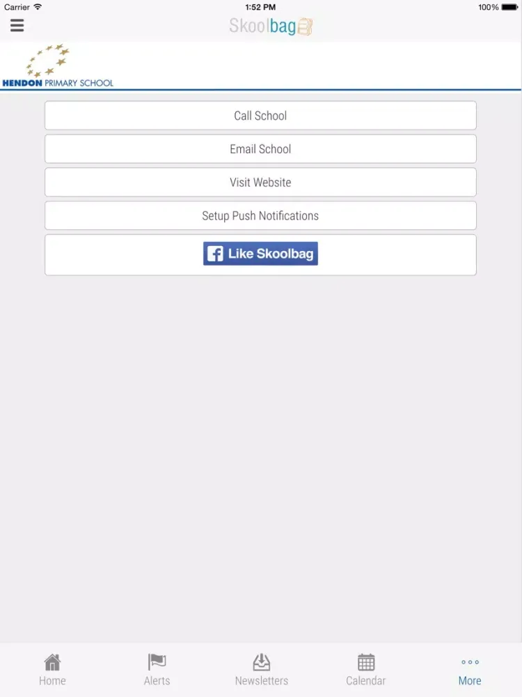 Ảnh chụp màn hình của Hendon Primary School - Skoolbag iPad 