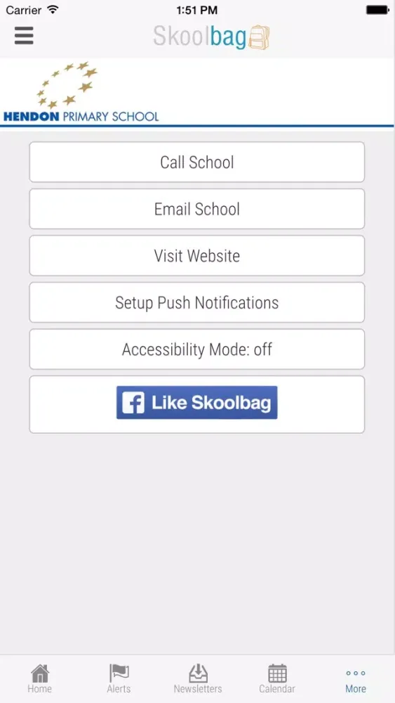 Ảnh chụp màn hình của Hendon Primary School - Skoolbag