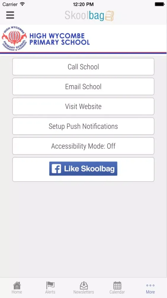 ภาพหน้าจอของ High Wycombe Primary School - Skoolbag
