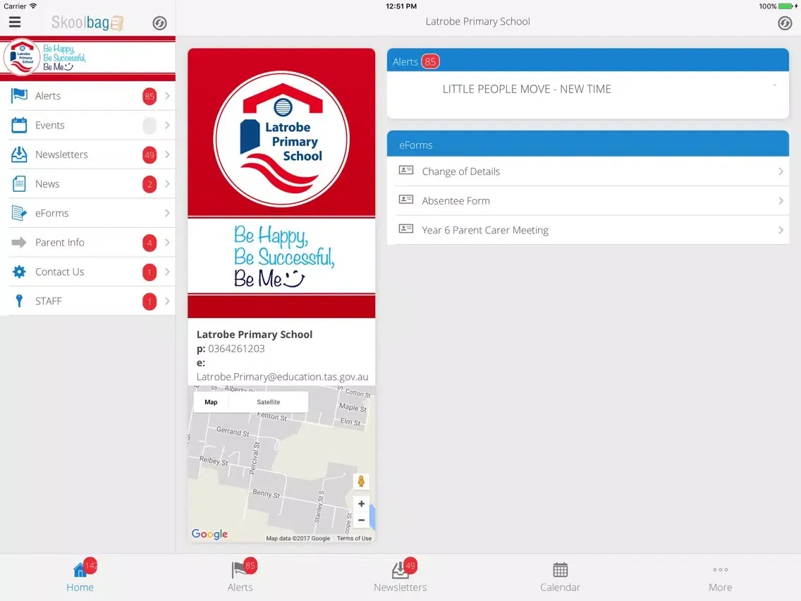 Latrobe Primary School - Skoolbag iPad  سکرین شاٹس