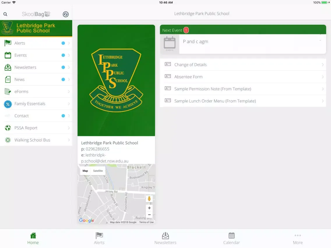 Lethbridge Park Public School iPad  Screenshots