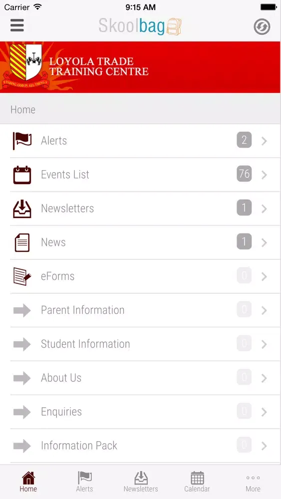Loyola Trade Training Centre - Skoolbag Screenshots