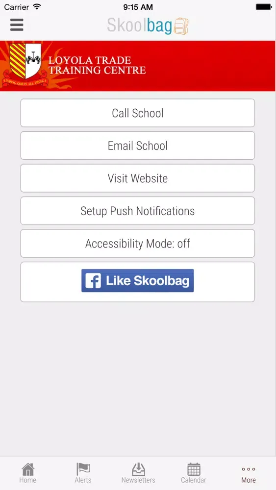 Loyola Trade Training Centre - Skoolbag Screenshots
