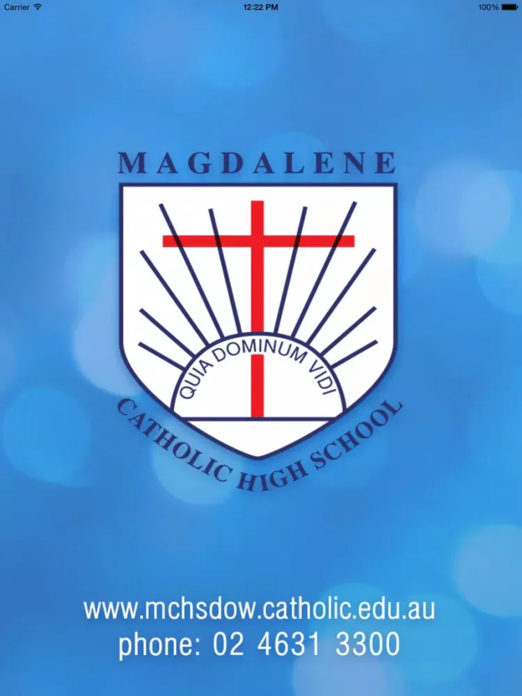 Magdalene Catholic High Narellan - Skoolbag iPad  Screenshots