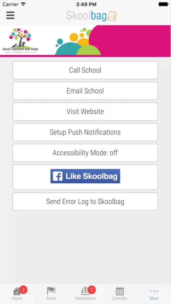Capturas de tela do Ascot Childcare and Kindy - Skoolbag