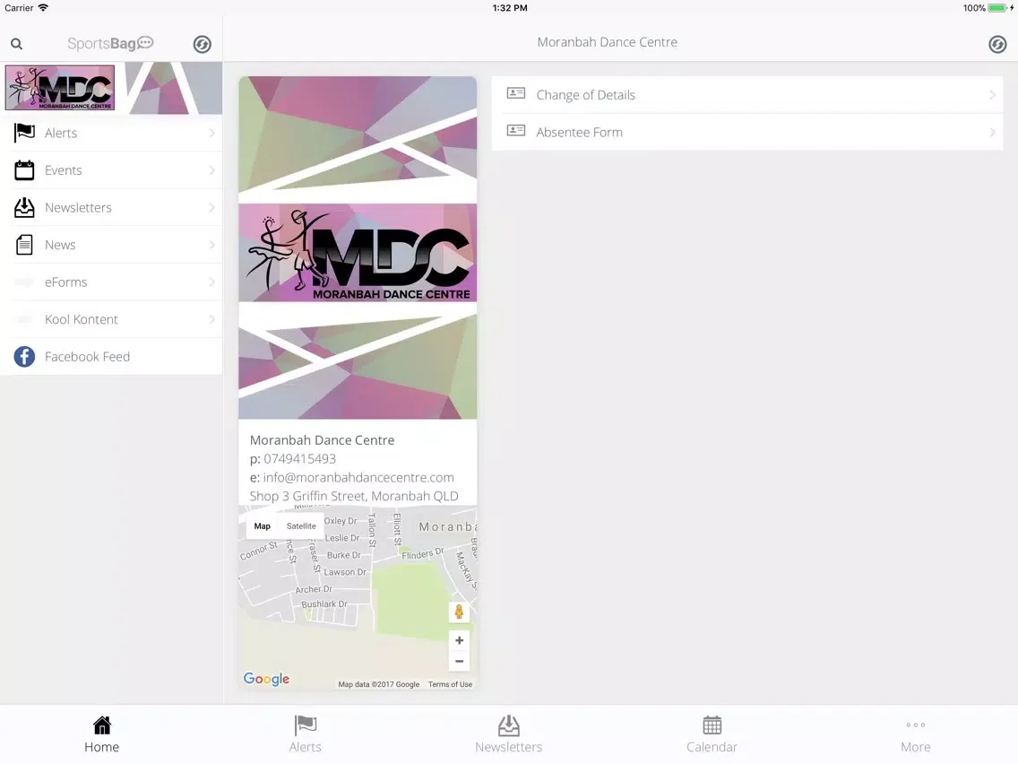 Capturas de pantalla de Moranbah Dance Centre iPad 