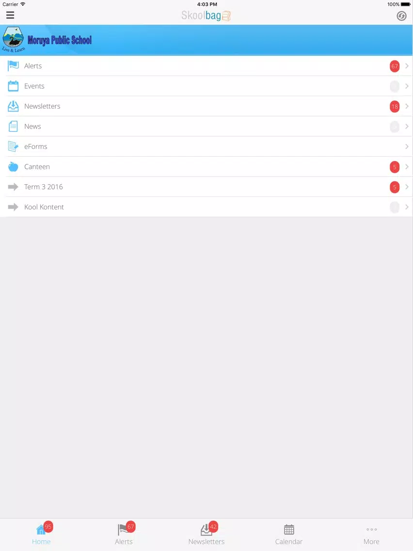 صور Moruya Public School - Skoolbag iPad 