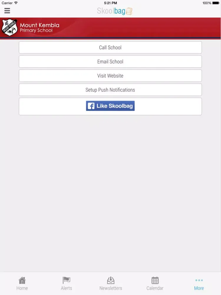 صور Mount Kembla Primary School - Skoolbag iPad 