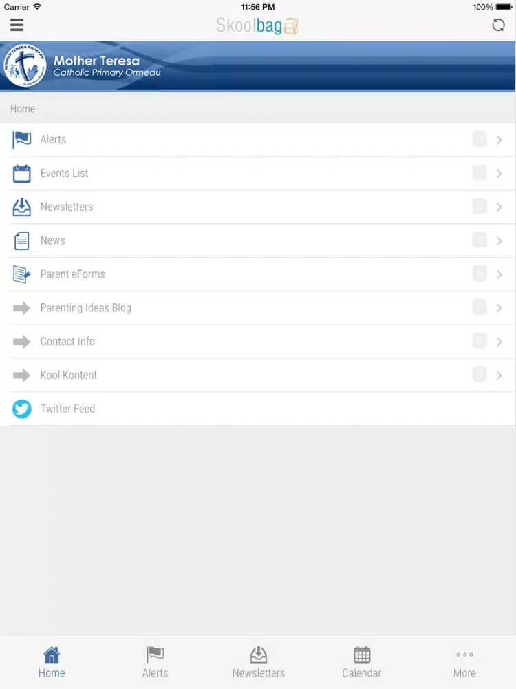 ภาพหน้าจอของ Mother Teresa Catholic Primary School Ormeau - Skoolbag iPad 