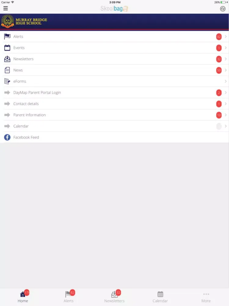 Murray Bridge High School - Skoolbag iPad  스크린샷