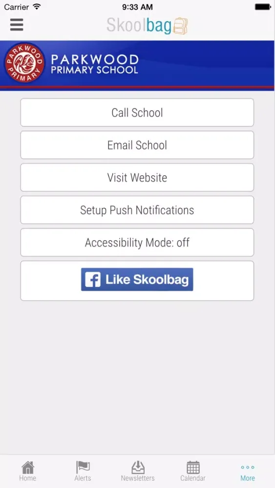 Parkwood Primary School - Skoolbag应用截图