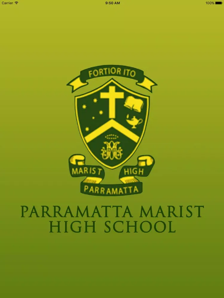 Tangkapan skrin Parramatta Marist High School - Skoolbag iPad 