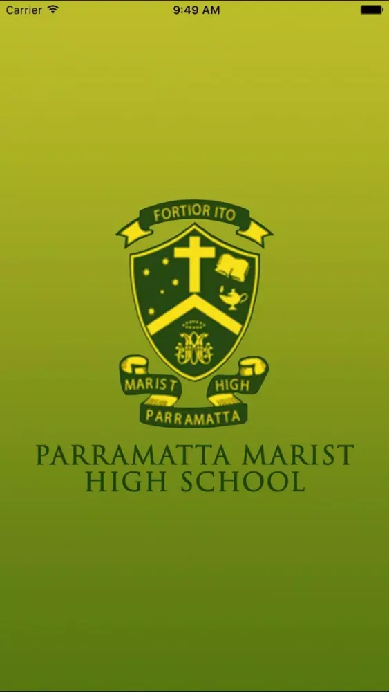 Tangkapan skrin Parramatta Marist High School - Skoolbag