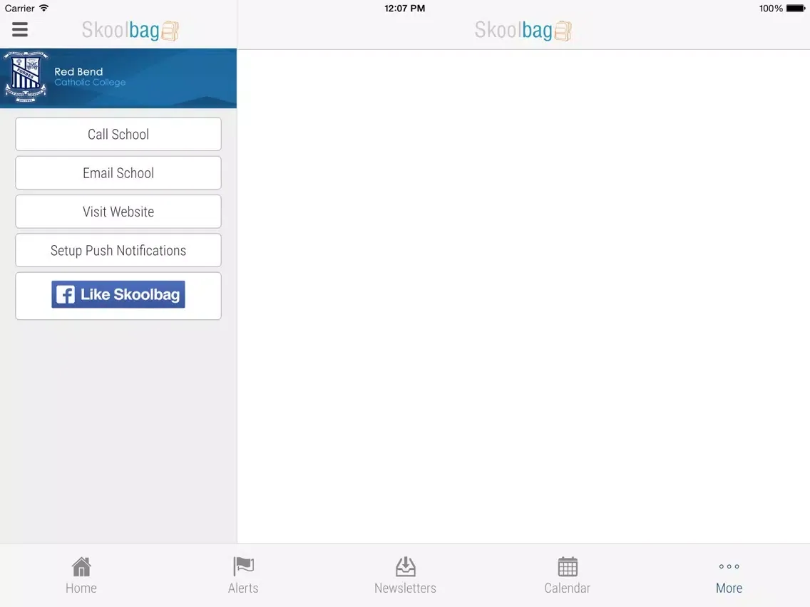 Screenshot di Red Bend Catholic College - Skoolbag iPad 