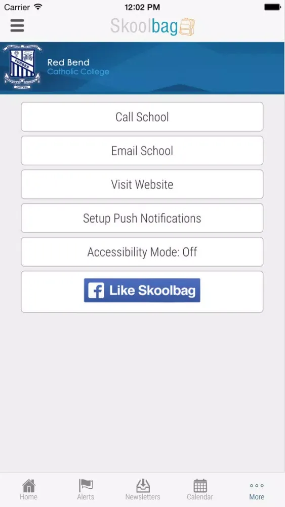 Screenshot di Red Bend Catholic College - Skoolbag