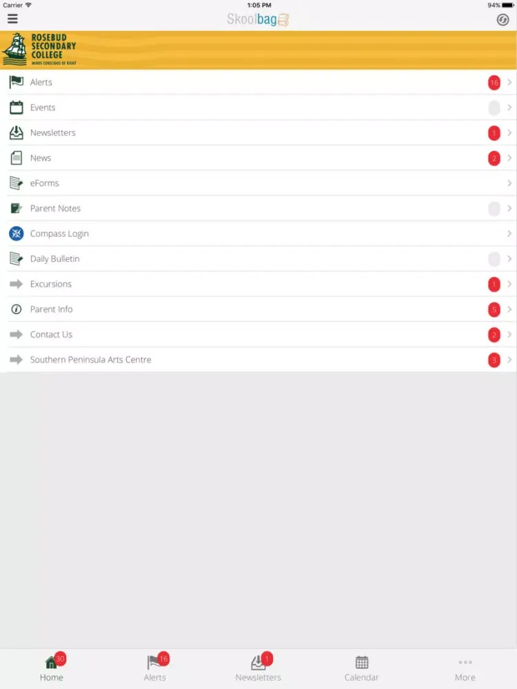 Rosebud Secondary College - Skoolbag iPad  স্ক্রিনশট