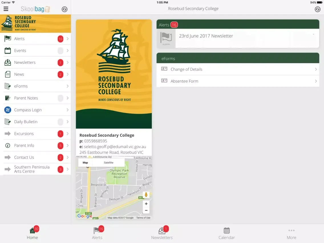 Rosebud Secondary College - Skoolbag iPad  স্ক্রিনশট