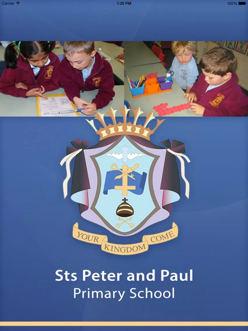 Zrzuty ekranu Saints Peter and Paul Primary School - Skoolbag iPad 