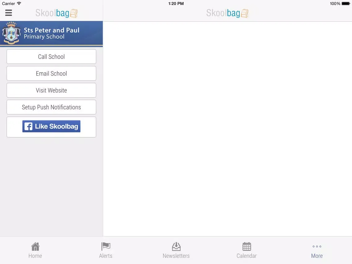 Saints Peter and Paul Primary School - Skoolbag iPad 應用截圖