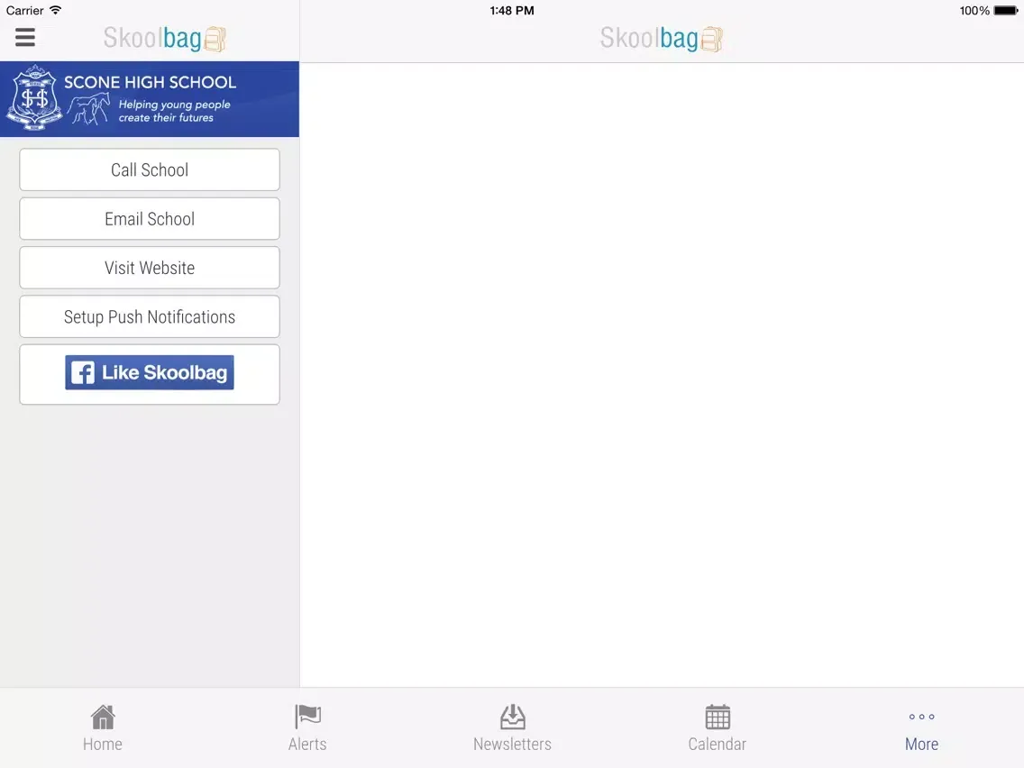 Scone High School iPad  Screenshots