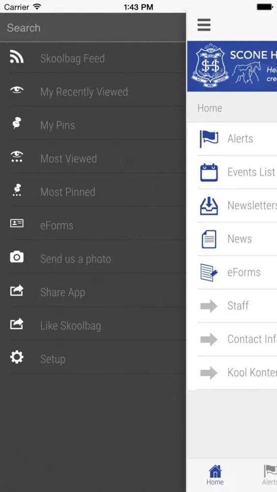 Scone High School Screenshots