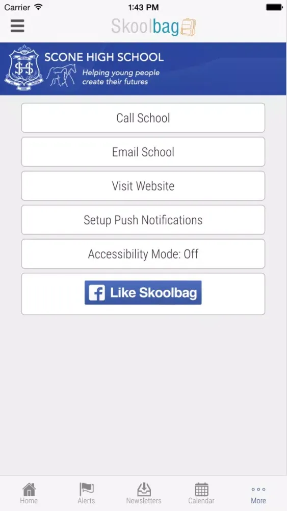 Scone High School Screenshots