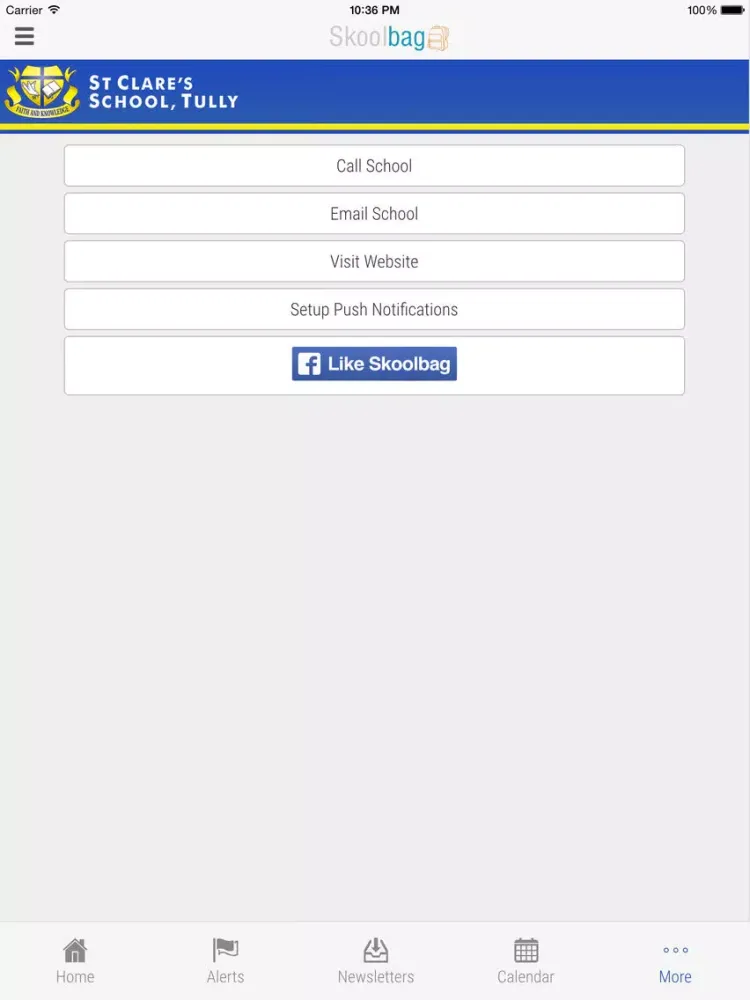 صور St Clare's School Tully - Skoolbag iPad 